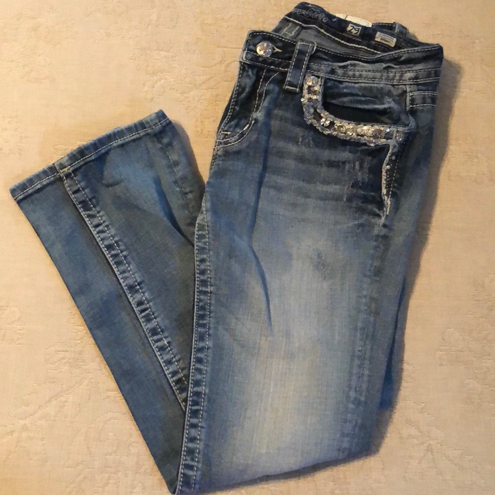 Signature Skinny Miss Me Jean